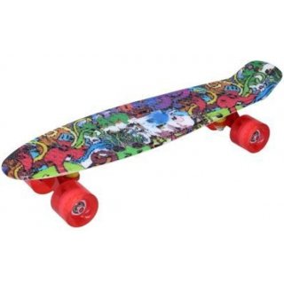 WIKY Skateboard vícebarevný, 56x15cm