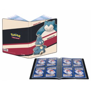 Sběratelské album Pokémon UP: GS Snorlax Munchlax - A5 album na 80 karet