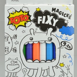 Magické fixy TOTO - Set 9+1 barev