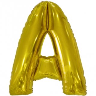 Velký fóliový balónek písmeno A, velikost 86 cm x 67 cm