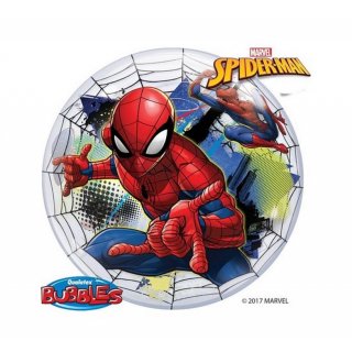 Fóliový balónek Spiderman QL bubble, 56cm