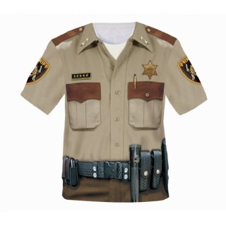 Tričko s potiskem Sheriff, velikost L