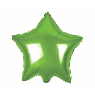 Fóliový balónek hvězdička "Star", zelený, 48 cm