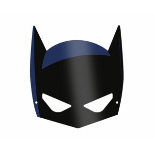 Papírové masky "Batman", set 8 ks