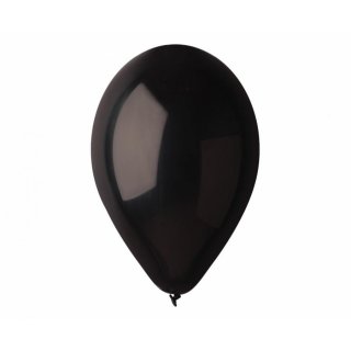 Balónek GEMAR, černý, pastelový, G90/14 - 26cm